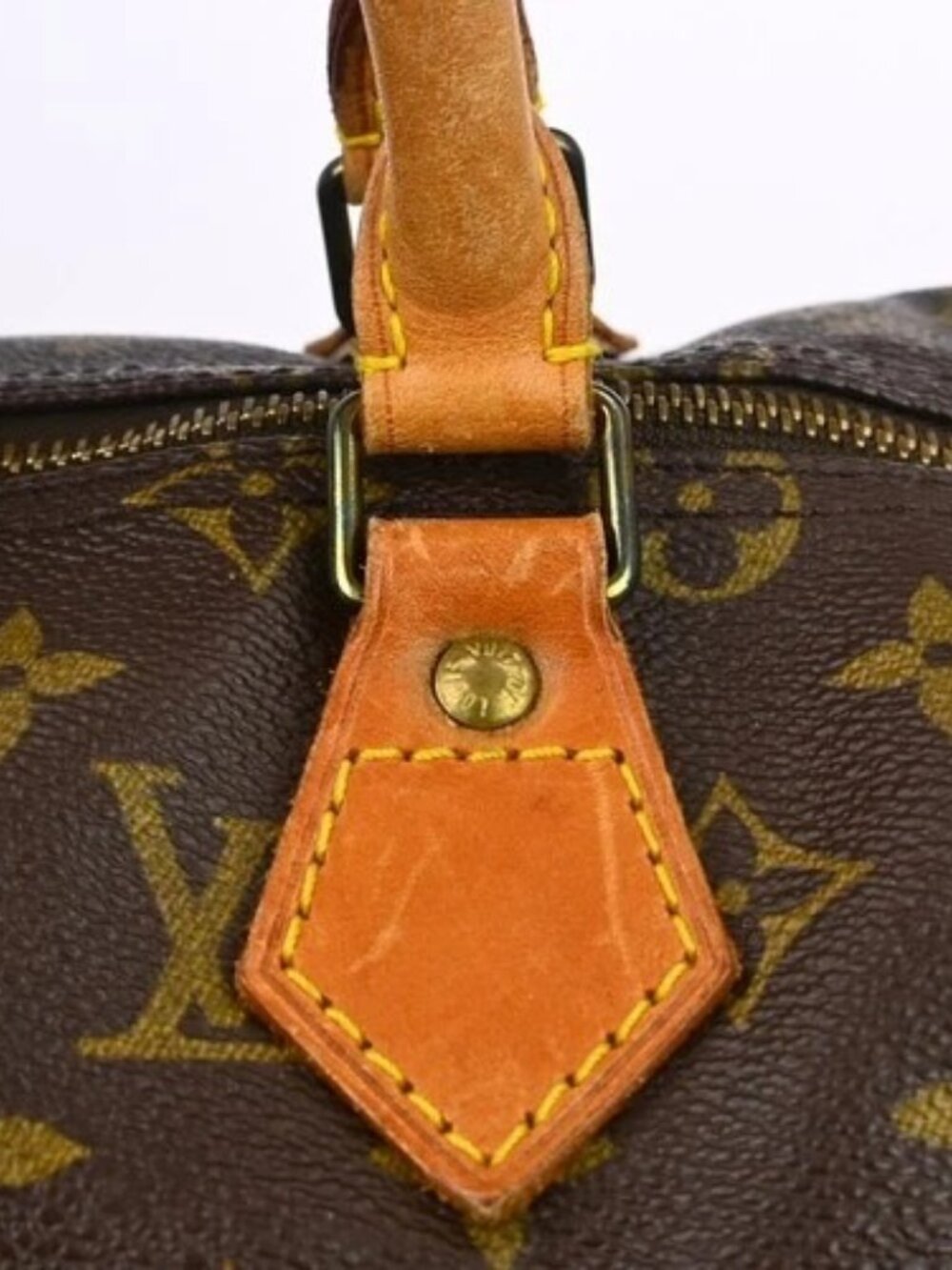 BUYIT02 LOUIS VUITTON SPEEDY 35 HANDBAG PURSE MONOGRAM M41524 VI882 YQ07118 - Picture 10 of 16